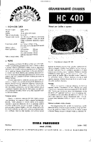 Tesla hc 400 chassis - Navod k udrzbe 